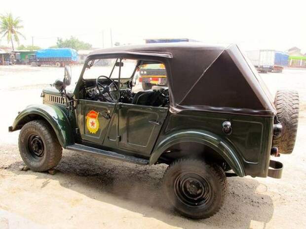 Наш "Козлик" в далекой Индонезии авто, газ, газ-69, индонезия