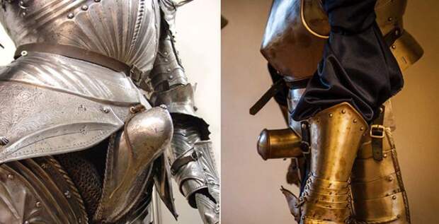 Как справляли нужду рыцари в доспехах? (4 фото)