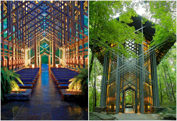 Уникальная внеконфессиальная часовня. | Фото: Мультиурок.