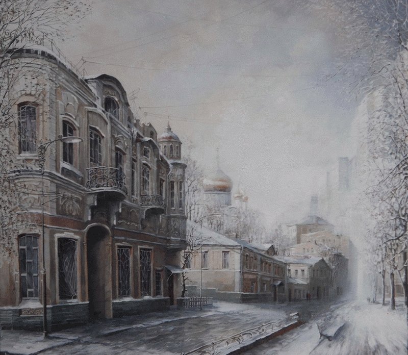 Художник Александр Стародубов - Старая Москва
