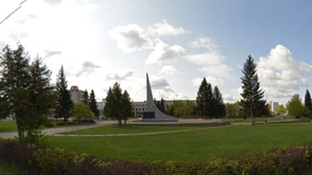 Мемориал участникам ВОВ в Новоалтайске / Фото: 