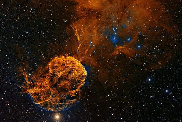 IC443 астрономия, небо, фото