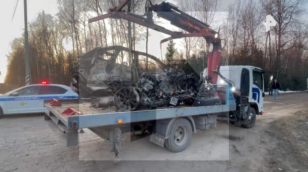 Кадры с места гибели в ДТП напавшего с ножом на возлюбленную