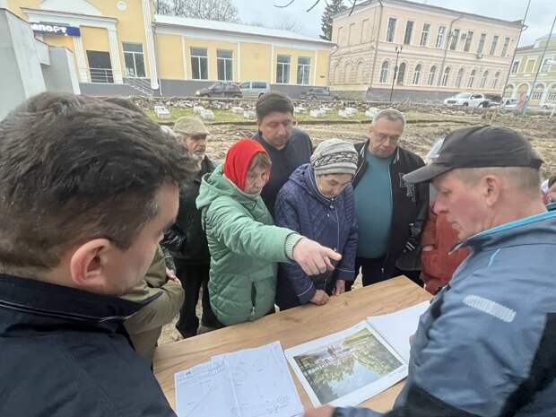 В Касимове обсудили озеленение и благоустройство Соборного парка