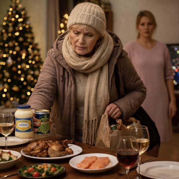 Тётя Нина отчитывала меня, и её вывели из комнаты