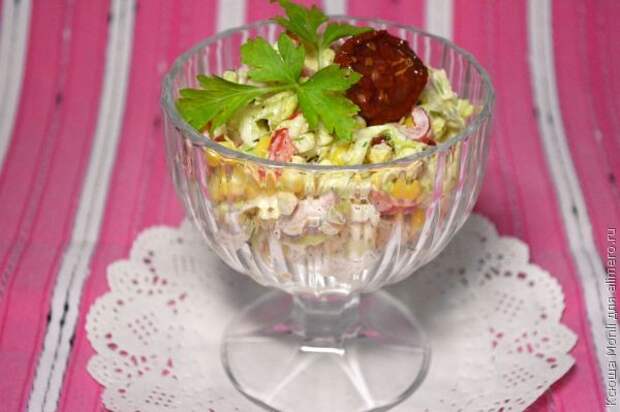 салат из савойской капусты салат из савойской капусты