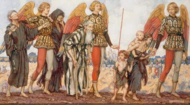 Элеанор Фортескью-Брикдейл, художница, которая превращала средневековые легенды в ожившие сказки