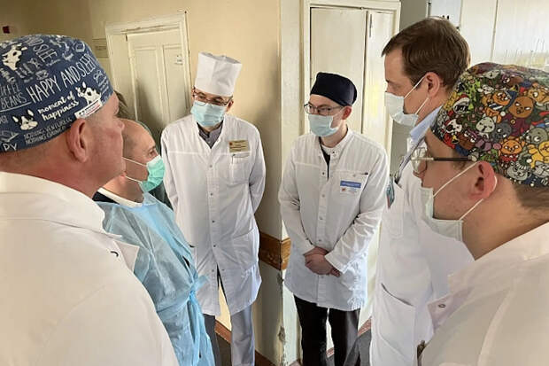 Новое приёмное отделение Новомосковской больницы достроят в апреле