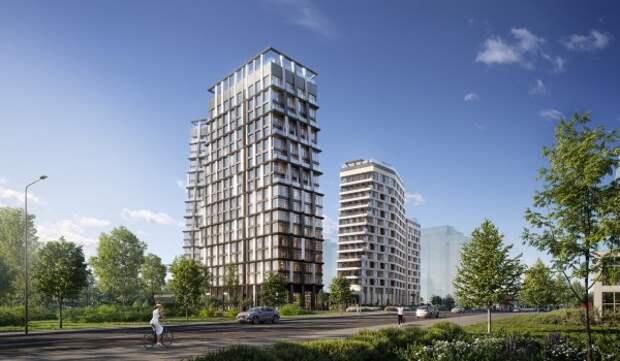 Строительство четырех корпусов на 518 квартир началось в Хорошево-Мневниках