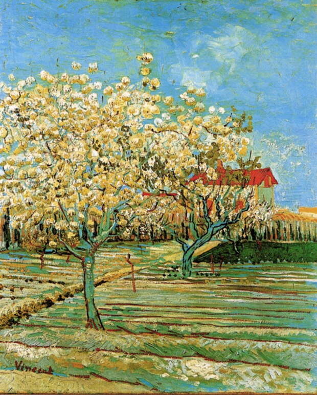 Orchard in Blossom 3. Винсент Ван Гог (1853-1890)