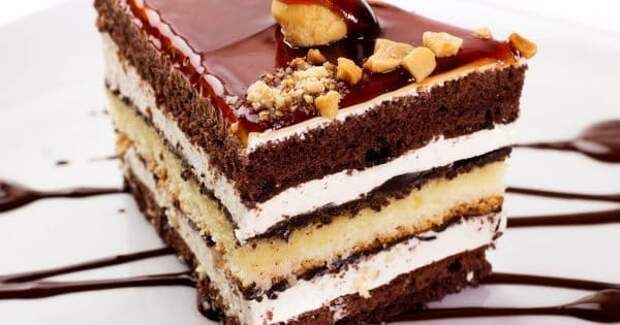 Торт Огни Парижа. Десерт с невероятно нежным заварным кремом 22
