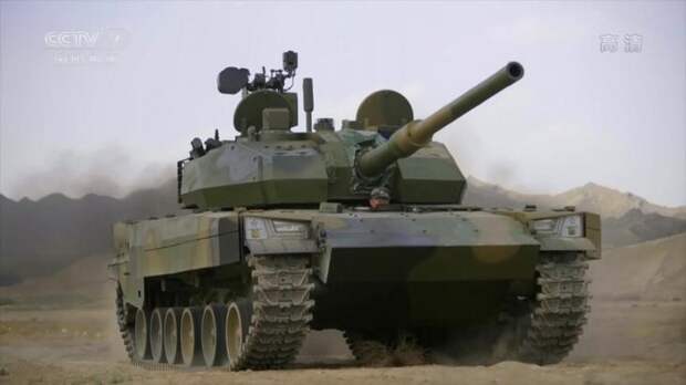Экспортный танк VT-5 отличается, в частности, расположением рабочего места механика-водителя cctv.cn - «Тип 15» — танк для Гималаев | Warspot.ru
