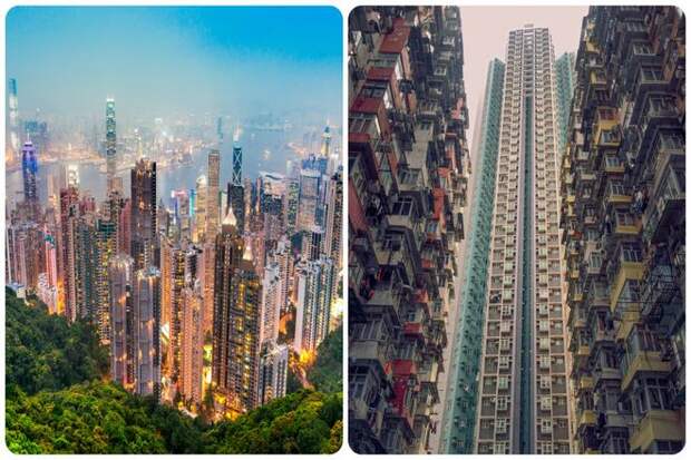 Небоскребы Гонконга