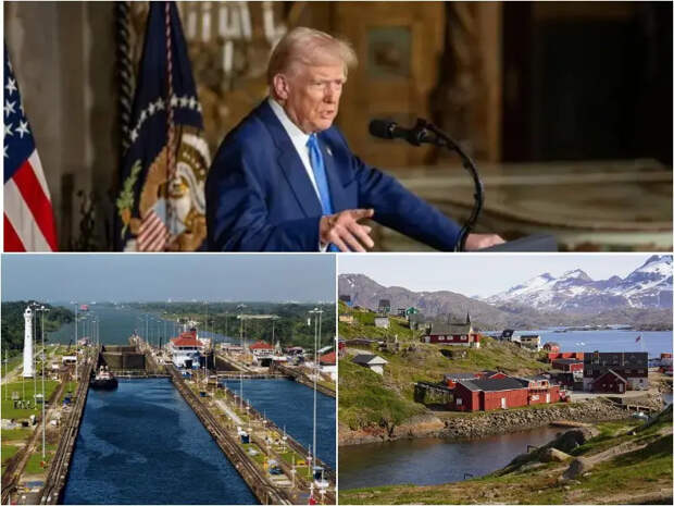 Трамп снова заявил, что США возьмут под контроль Панамский канал и Гренландию, панамские порты уже переходят американским компаниям