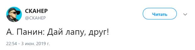 Панин и нога