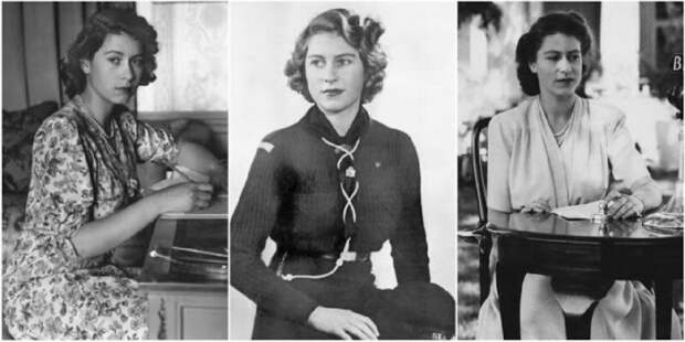 20 черно-белых портретов молодой Елизаветы II в 1940-е годы