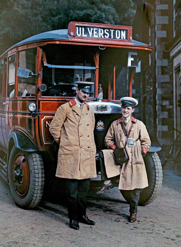 Редкие цветные фотографии Англии 1928 года
