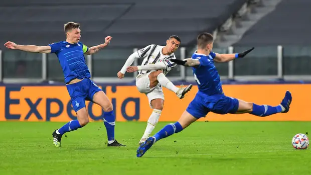 Гол Роналду помог «Ювентусу» разгромить киевское «Динамо» в ЛЧ