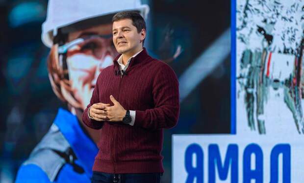 Дмитрий Артюхов, губернатор Ямала, выступил с лекцией для финалистов конкурса «Большая перемена»