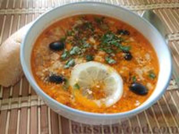 Фото к рецепту: Солянка сборная мясная