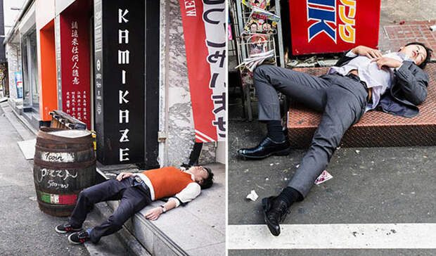 «Живительный глоток саке»: Необычное отношение к пьяным гулякам в Японии