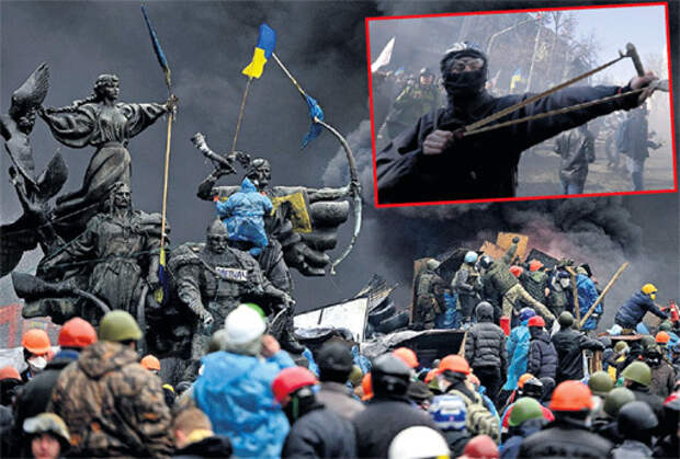 Рядовая массовка майдана получала по $15 в день, а участники столкновений с милицией - по $120. : : © Reuters