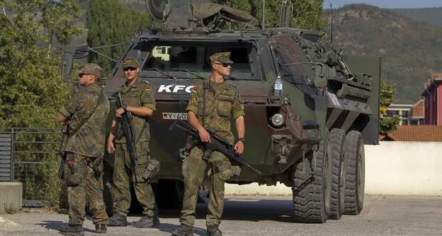 В конце августа оккупационный контингент НАТО в Косово KFOR без согласования Совбеза ООН введет...