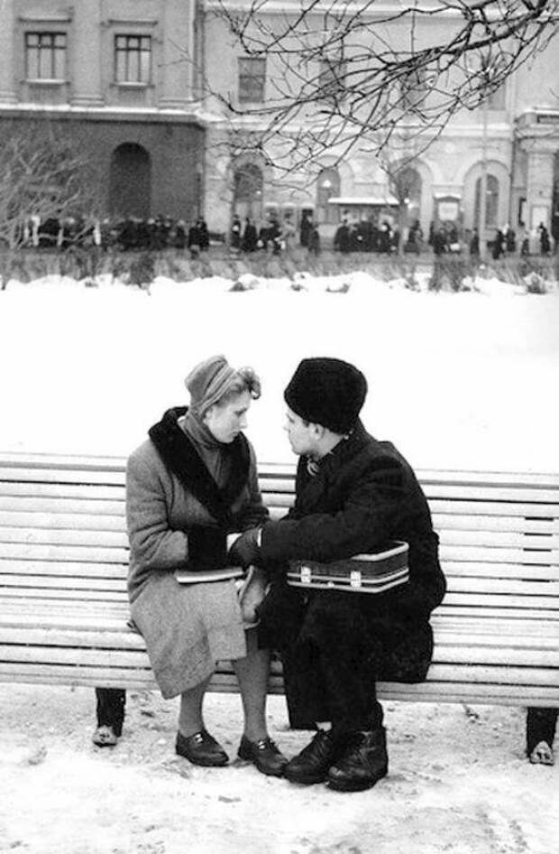 Площадь Свердлова, 1960 год. город, зима, москва, ностальгия, фото, фотографии