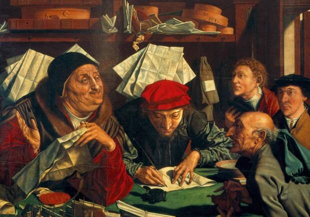 Маринус ван Реймерсвале. Сборщики налогов. 1542