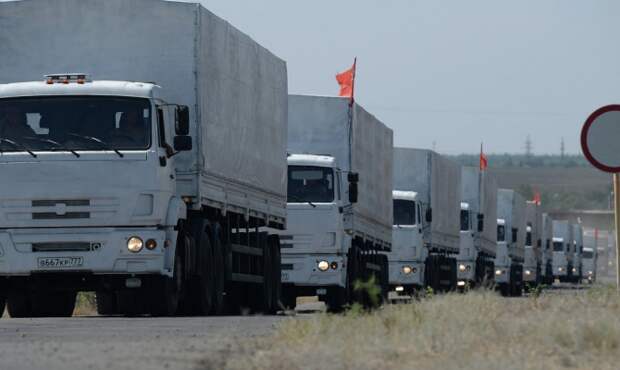 Раздача помощи из РФ населению Луганска начнется в субботу Раздача помощи из РФ населению Луганска начнется в субботу