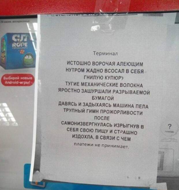 Смешные и прикольные объявления, вывески и надписи (19 фото)