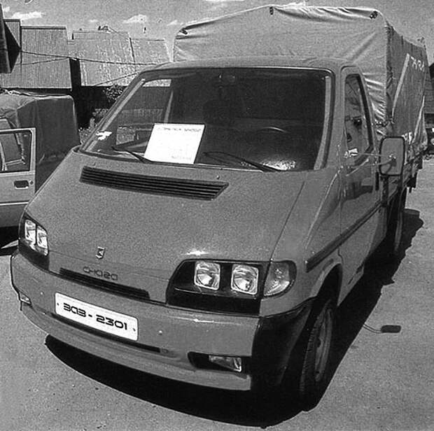 Неизвестный «Запорожец»: грузовичок ЗАЗ-2301 «Снага» ЗАЗ-2301, авто, автомобили, грузовик, заз, запорожец, прототип, разработки