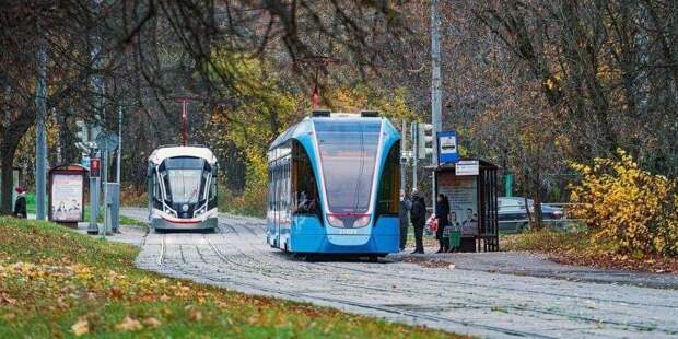 Движение трамваев, курсирующих через Строгино, восстановлено