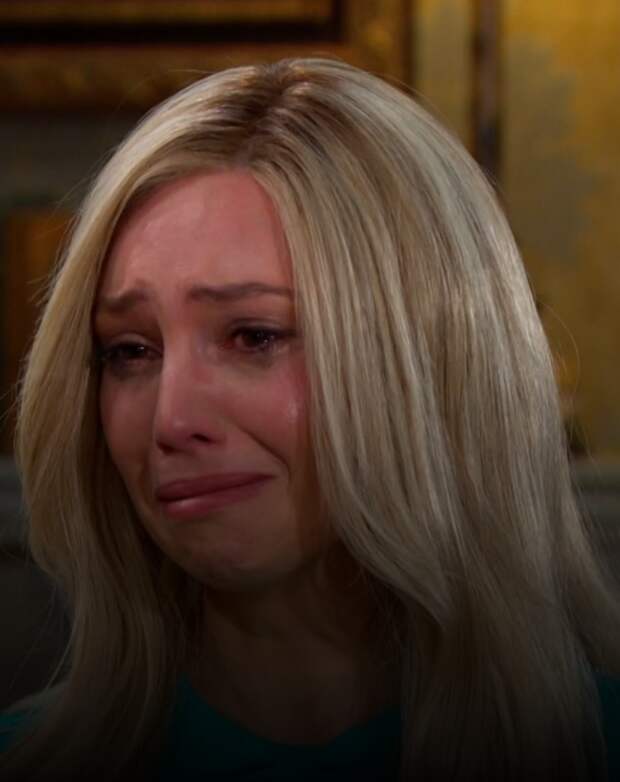 Theresa is in tears as she contemplates her future on Days of Our Lives