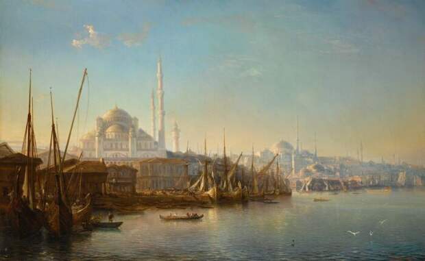Золотой Рог, Теодор Гюден, 1851 год. \ Фото: mutualart.com.