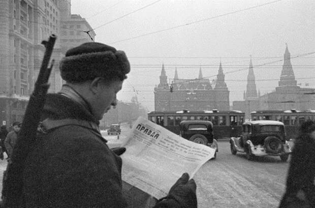 Военная Москва 1941гг СССР, война, факты