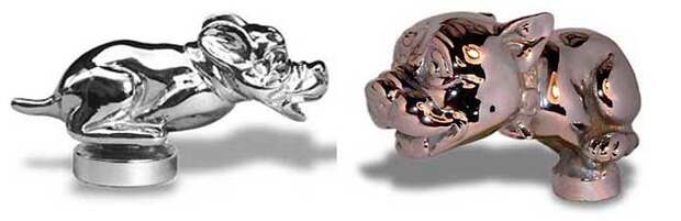 Автомобильные эмблемы на капотах (33 фото)