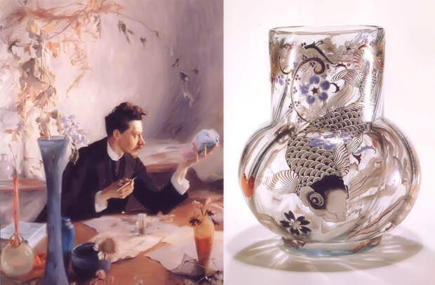 Эмиль Галле – художник, соединивший стекло и ботанику, чьи вазы восхищали семью последнего русского императора