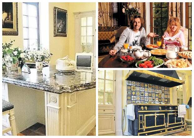 Главное достоинство кухни в замке Галкина и Пугачевой – тепло сердец хозяев.