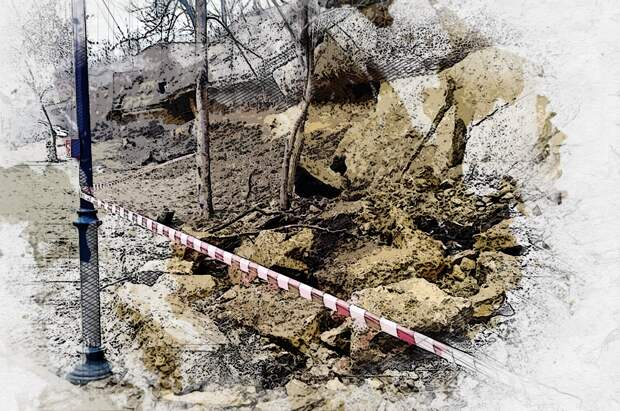 Орловцев предупредили о новой угрозе обрушения склона на «Дворянке»