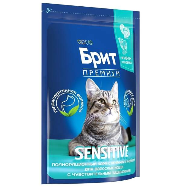 Кошачий корм Brit Premium может привести к сильному отравлению питомца — СМИ.