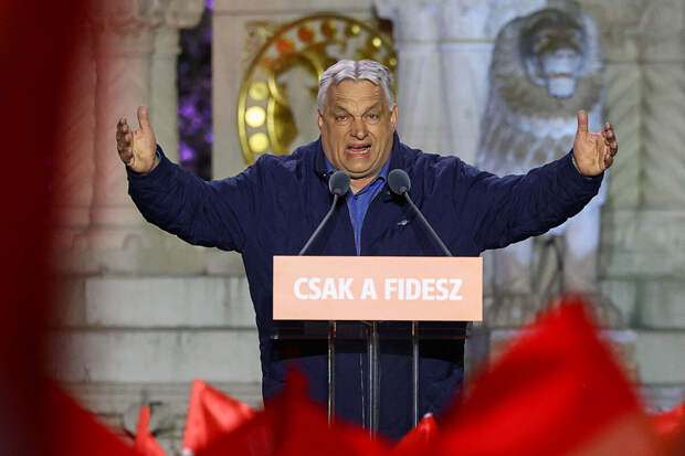 Премьер-министр Венгрии Орбан о выборах: я здесь, чтобы победить