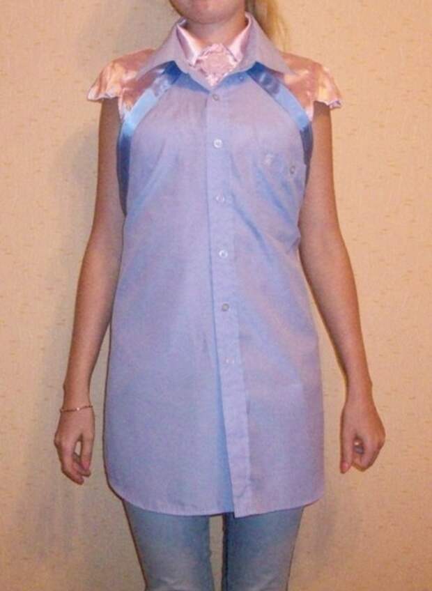 Платье из рубашки