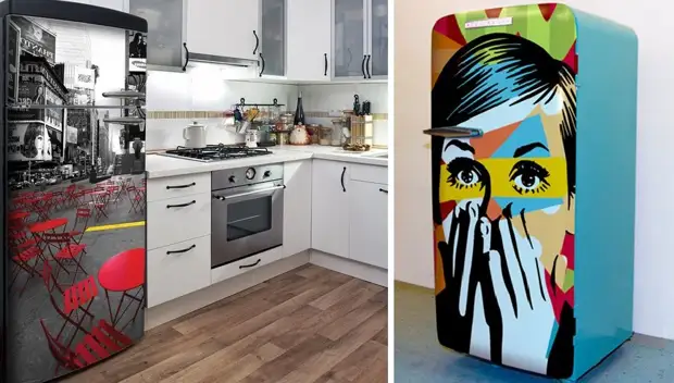 Декор холодильника +70 фото идей дизайна своими руками