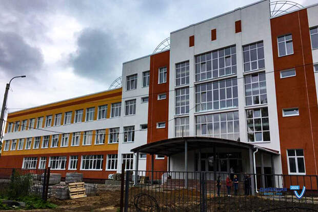 Новая школа в Рыбинске Ярославской области
