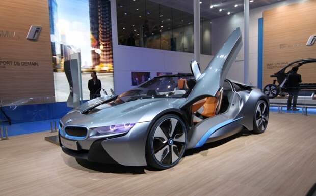 Совсем скоро на дорогах появится новый BMW i8 Spyder bmw, авто 2017, автолюбителям, автомобили, машины