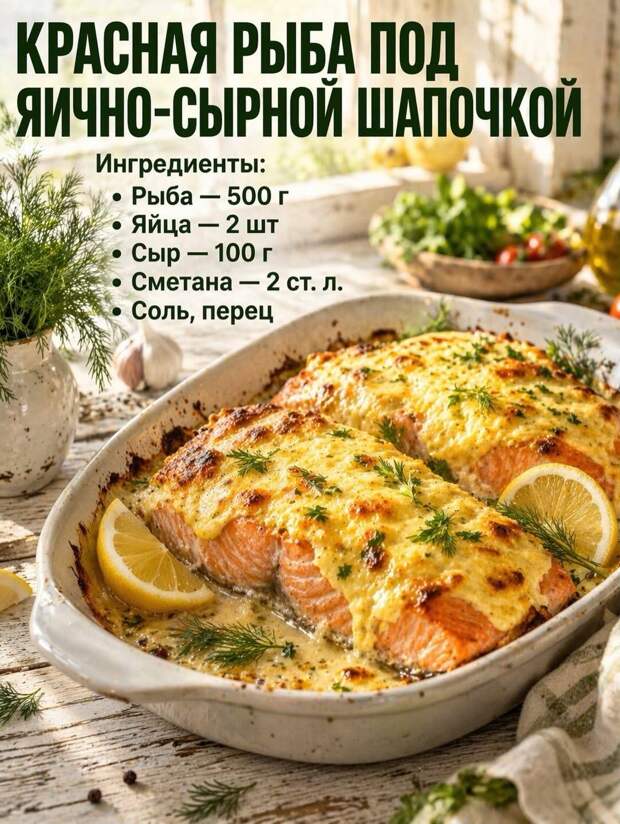 Кулинария>Красная рыба!