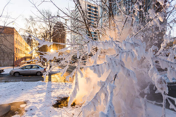 Мороз до -33 градусов придет в Новосибирск в день Обрезания Господня