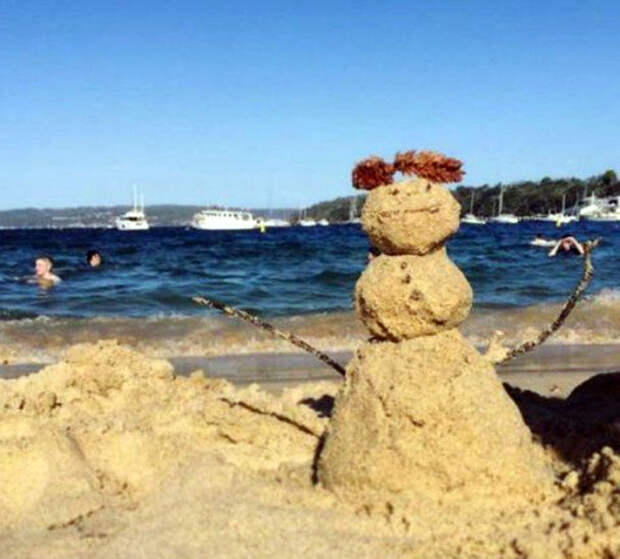 Типичная зима в Австралии.