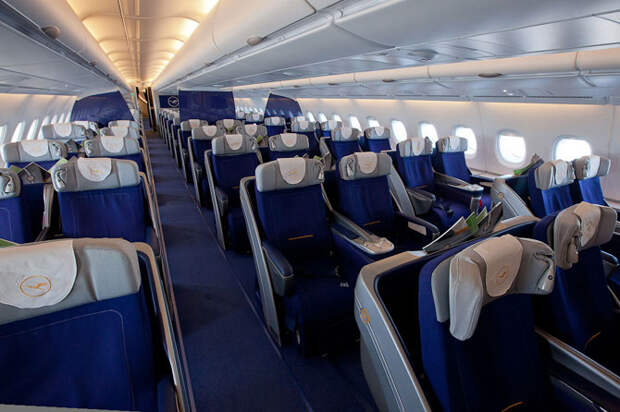 Полет на новом гигантском самолете Airbus A380